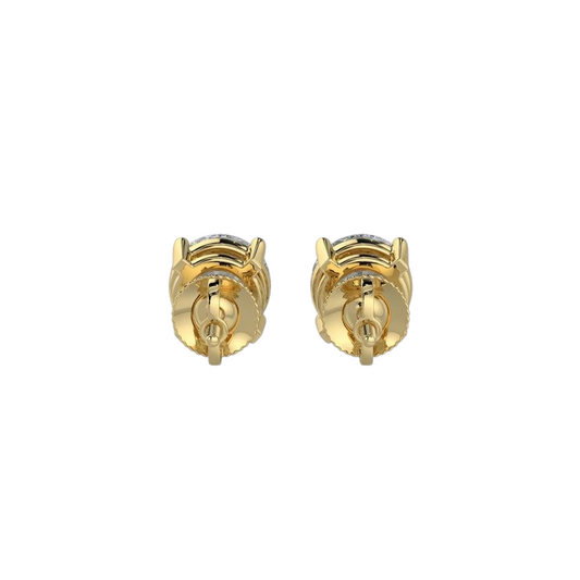 14k 0.10ct Diamond Stud Earrings