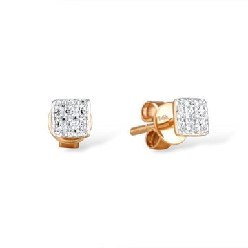 Gold Dainty Stud Earrings