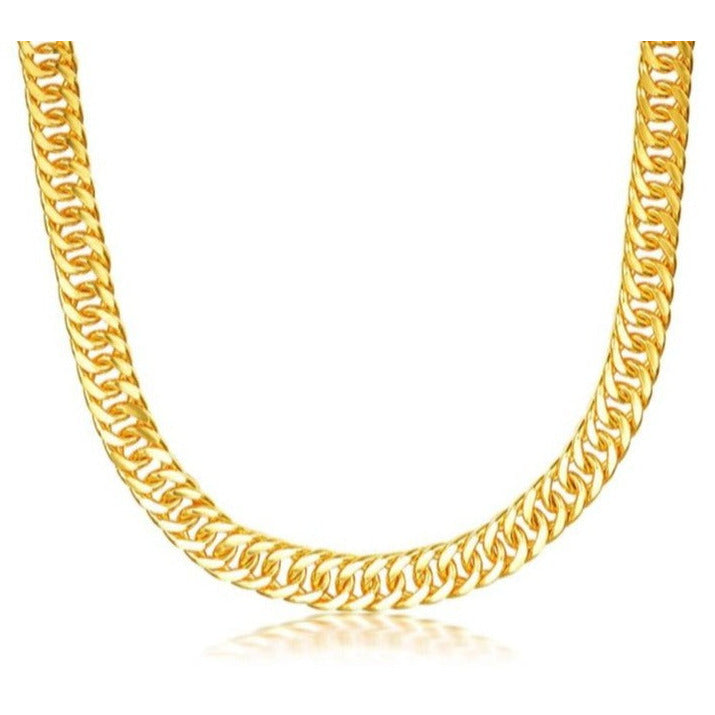 Solid Gold Cuban Link Chain Heavy!