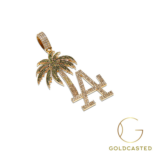 L.A. Diamond 14k Gold Pendant